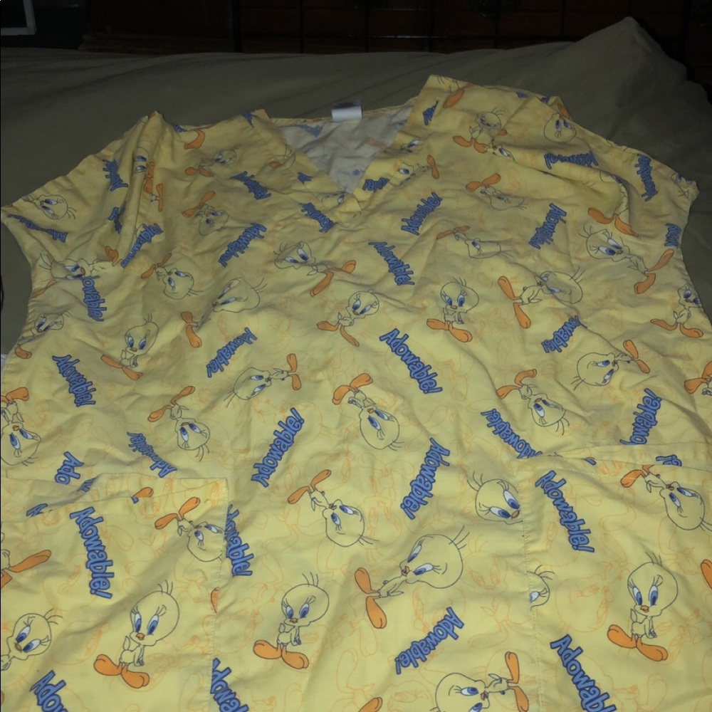 Plus size scrubs